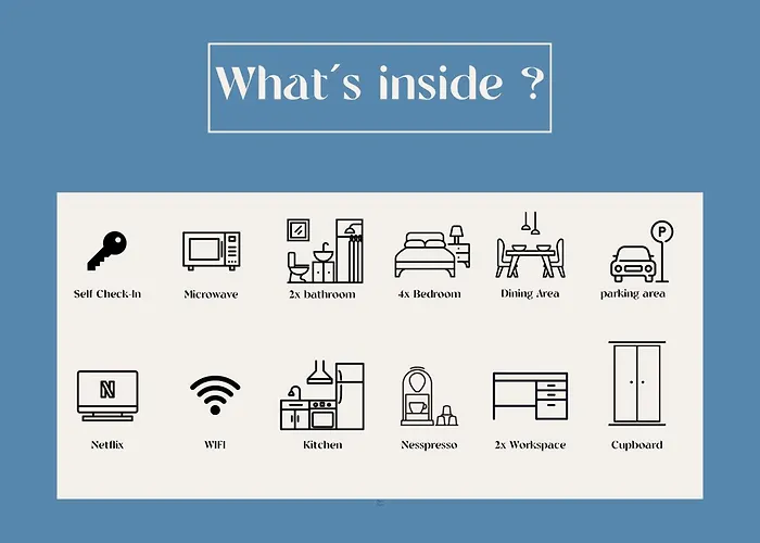 Clubhaus 6 - Geraeumige Mit 4 Schlafzimmern & 2 Baedern Apartman Leinefelde-Worbis